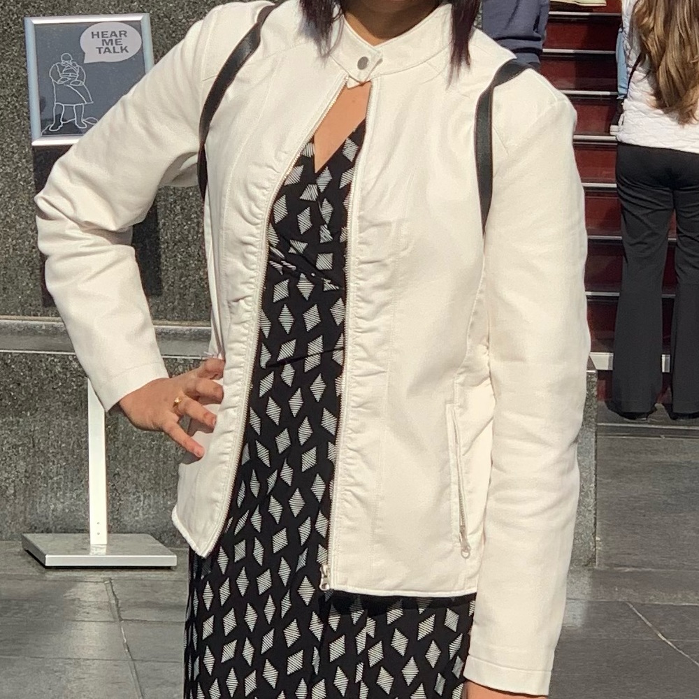 Baccini - winter white jacket